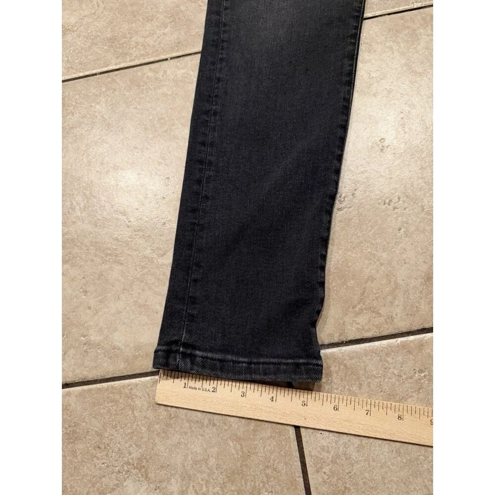 Lucky Brand Jeans Mens 28x30 Black Fade 412 Athletic Slim Straight Stretch NEW